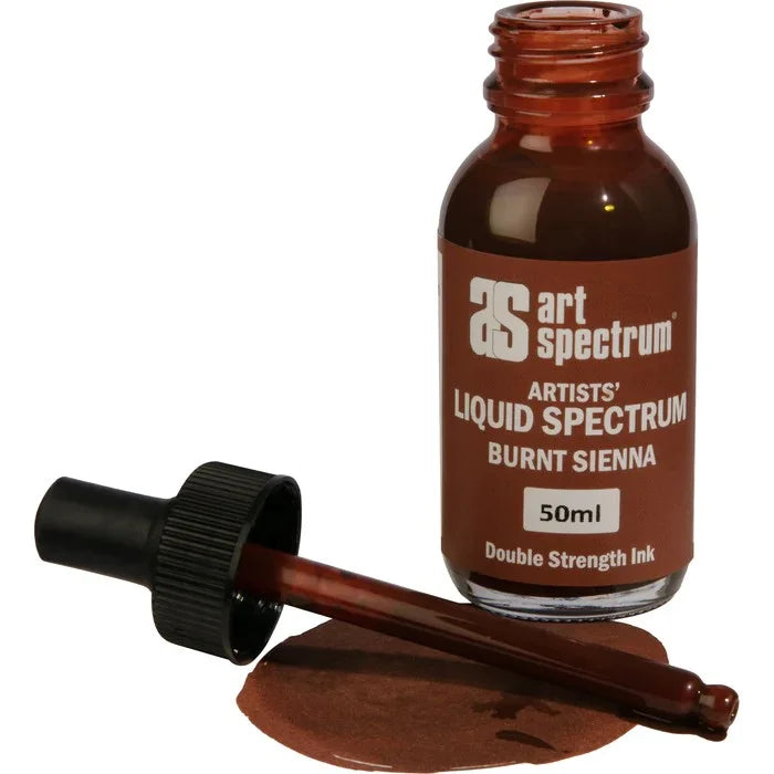 Art Spectrum Liquid Spectrum Ink 50ml Burnt Sienna