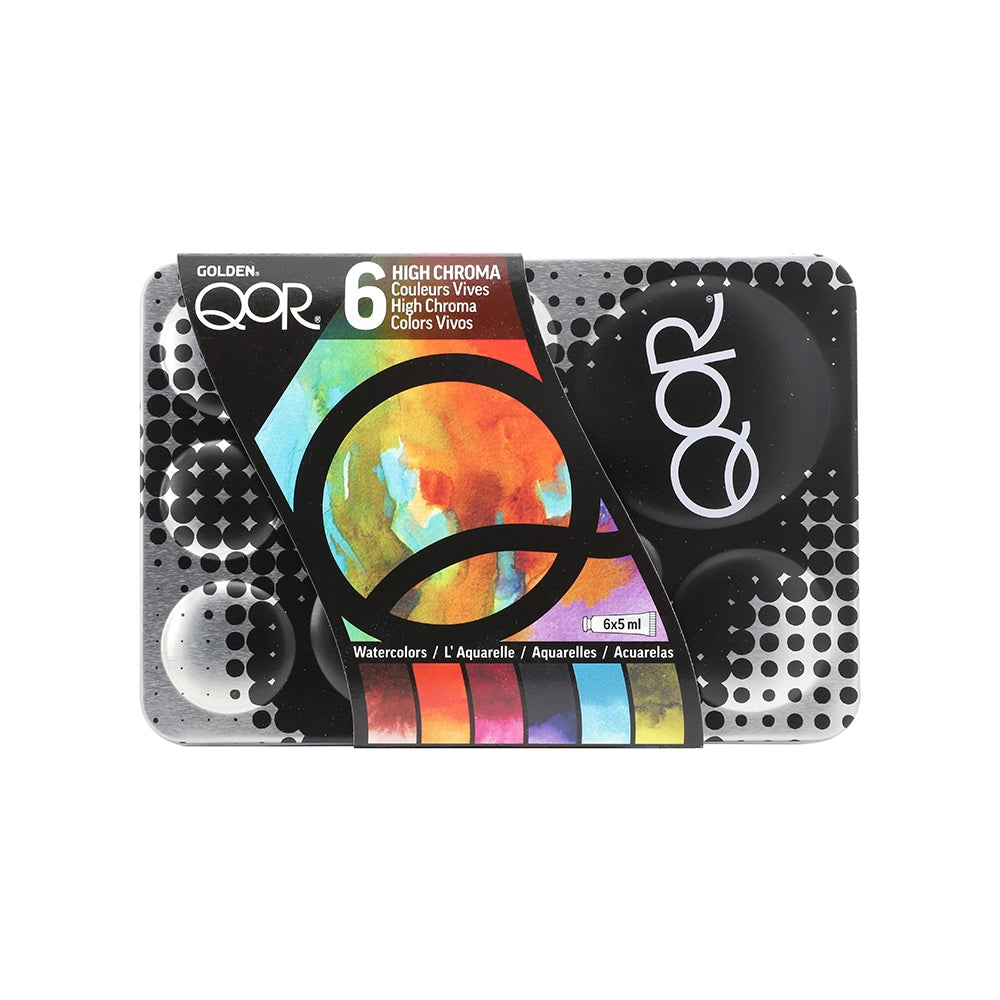 QoR Watercolor High Chroma 6 Set