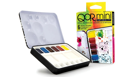 QoR Watercolor Intensity Half-Pan Set 6