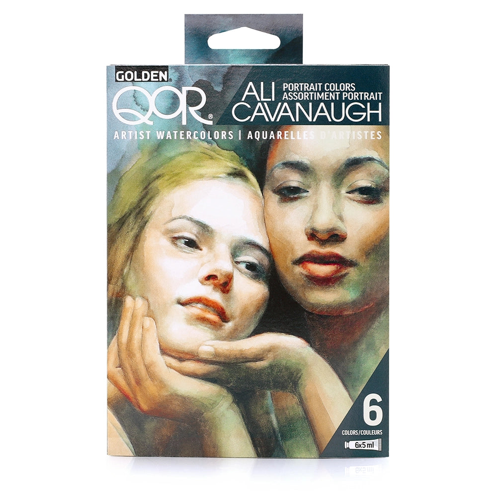 QoR Watercolor Ali Cavanaugh Portrait Colors Set 6