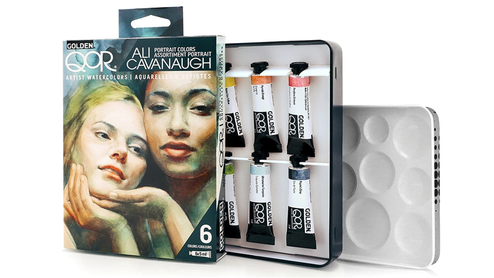 QoR Watercolor Ali Cavanaugh Portrait Colors Set 6