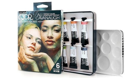 QoR Watercolor Ali Cavanaugh Portrait Colors Set 6