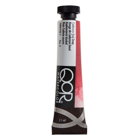 Qor Modern Watercolor 11ml Cadmium Red Deep