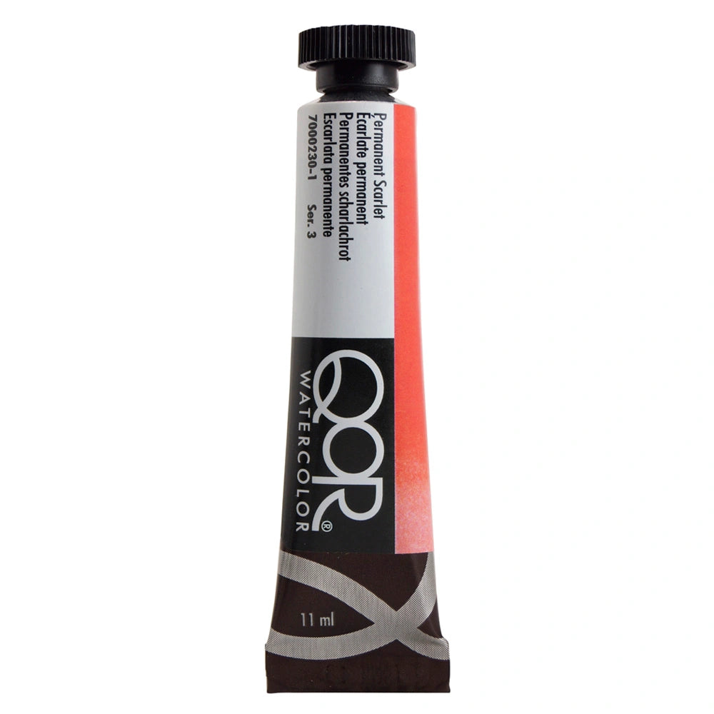 Qor Modern Watercolor 11ml Permanent Scarlet