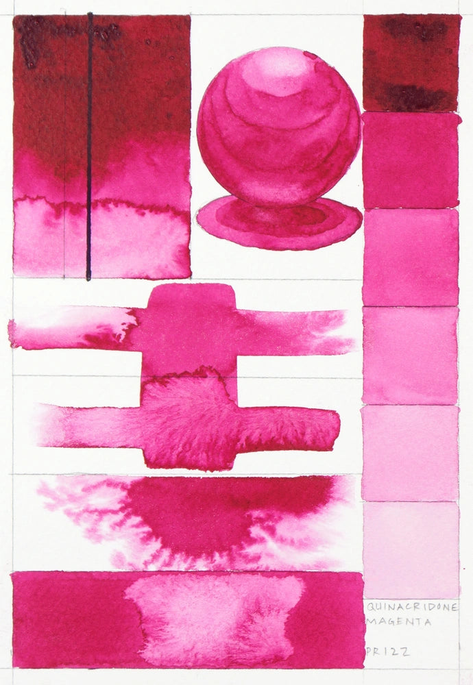 Qor Modern Watercolor 11ml Quinacridone Magenta