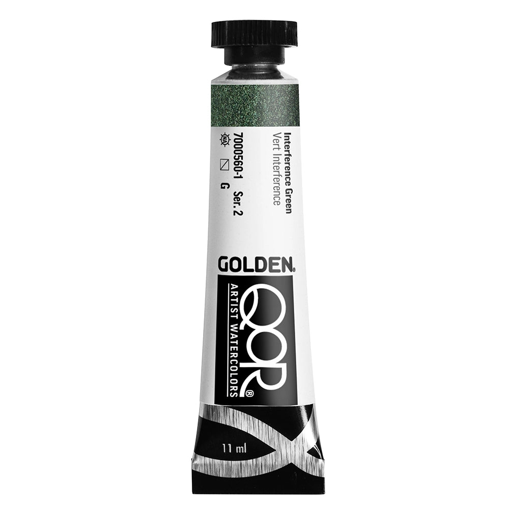 Qor Modern Watercolor 11ml Interference Green