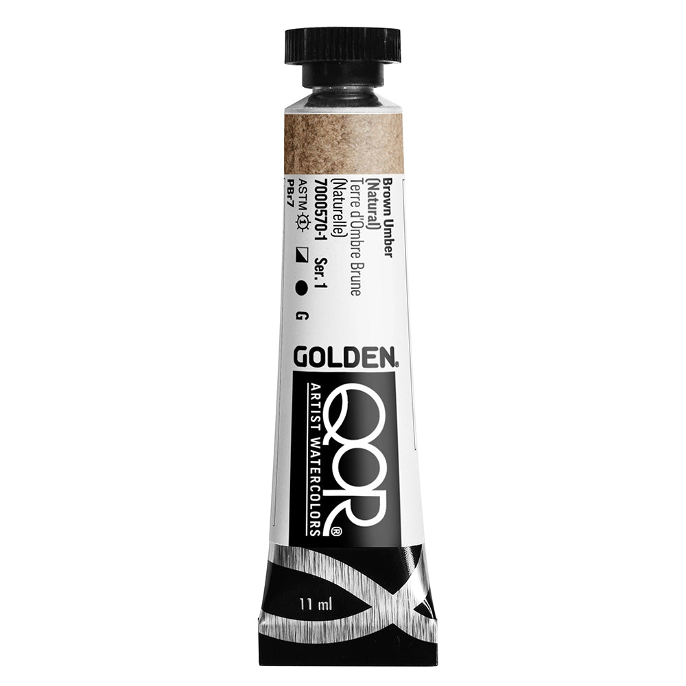 Qor Modern Watercolor 11ml Brown Umber (Natural)