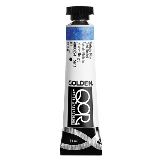 Qor Modern Watercolor 11ml Phthalo Blue (Red Shade)