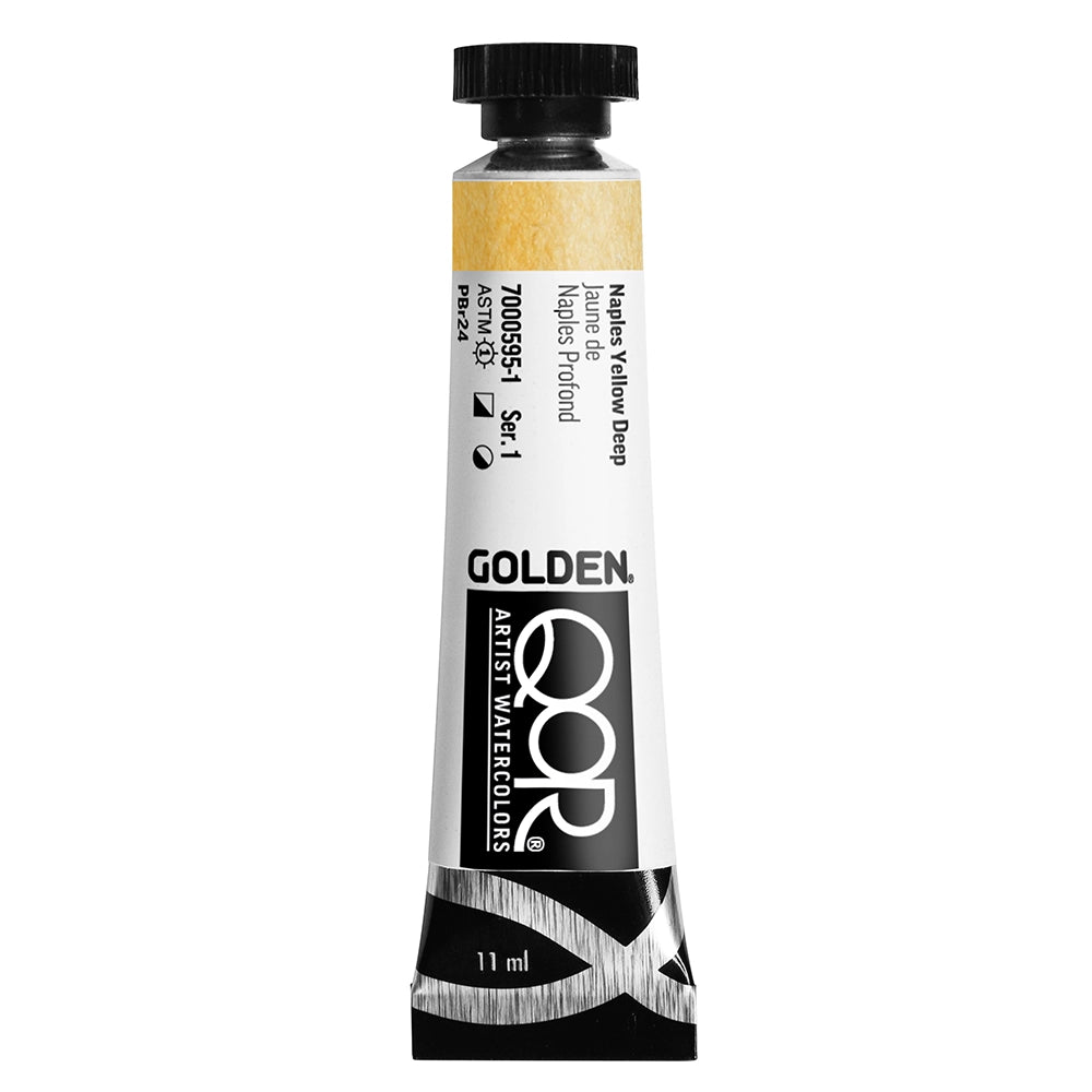 Qor Modern Watercolor 11ml Naples Yellow Deep