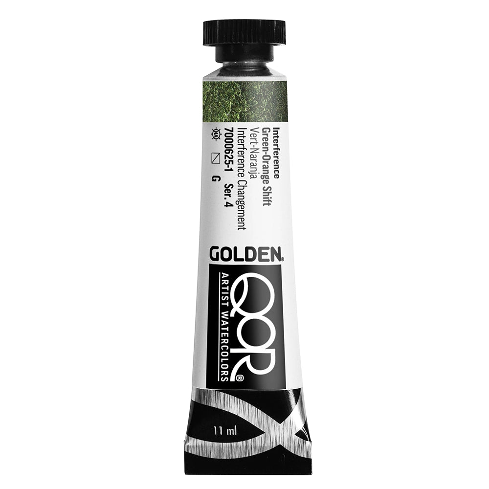 Qor Modern Watercolor 11ml Interference Green-Orange Shift