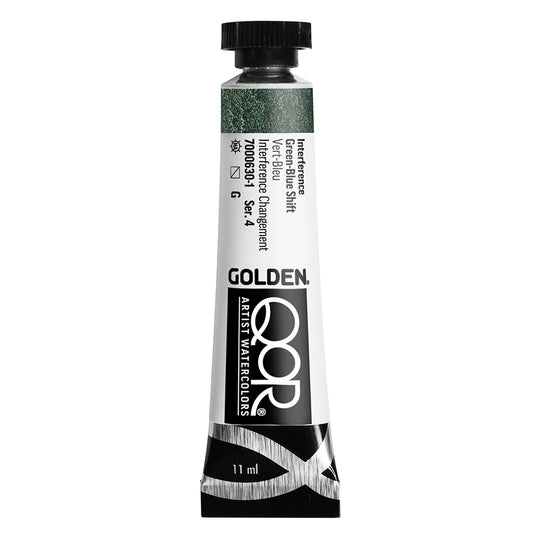 Qor Modern Watercolor 11ml Interference Green-Blue Shift