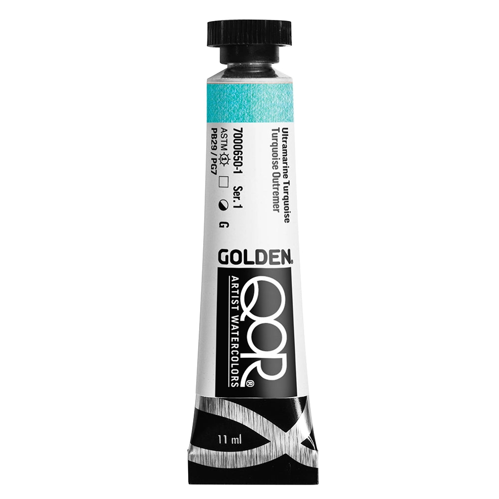 Qor Modern Watercolor 11ml Ultramarine Turquoise