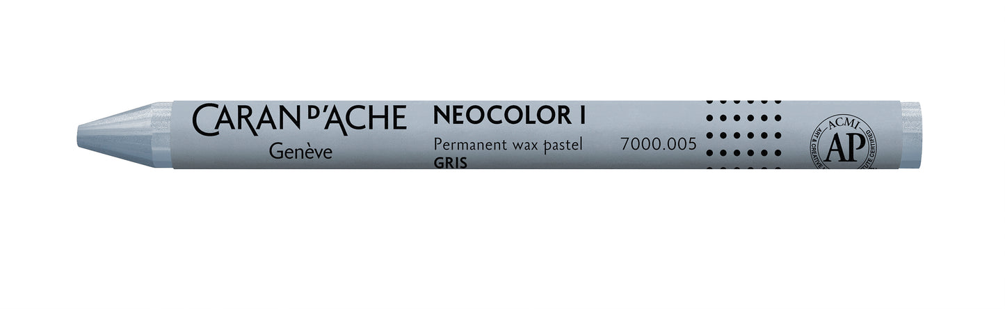 Caran d'Ache Neocolor I Wax Oil Pastel 005 Grey