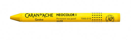 Caran d'Ache Neocolor I Wax Oil Pastel 010 Yellow