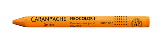 Caran d'Ache Neocolor I Wax Oil Pastel 030 Orange