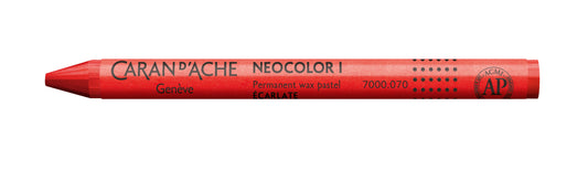 Caran d'Ache Neocolor I Wax Oil Pastel 070 Scarlet