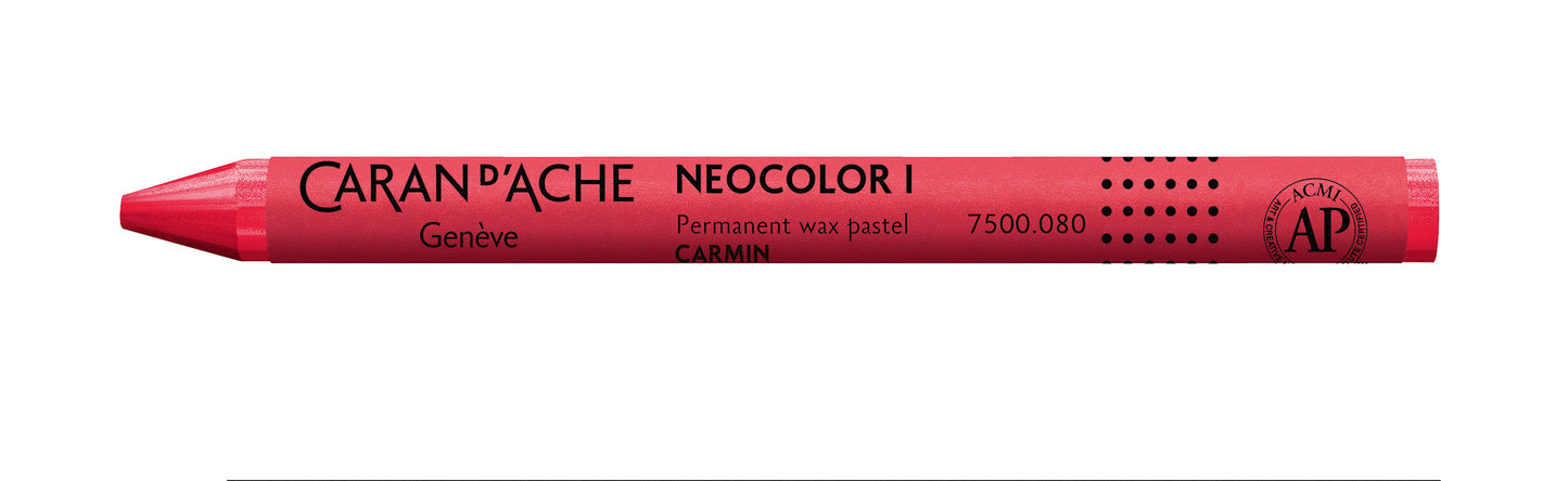 Caran d'Ache Neocolor I Wax Oil Pastel 080 Carmine