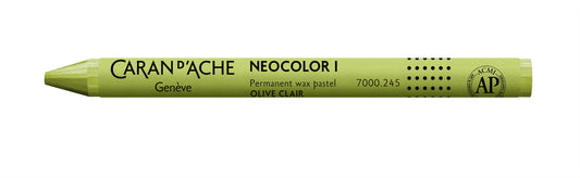 Caran d'Ache Neocolor I Wax Oil Pastel 245 Light Olive