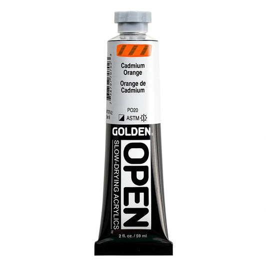 Golden Open Acrylics 59ml Cadmium Orange