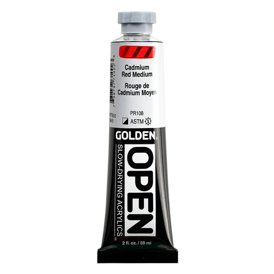 Golden Open Acrylics 59ml Cadmium Red Medium