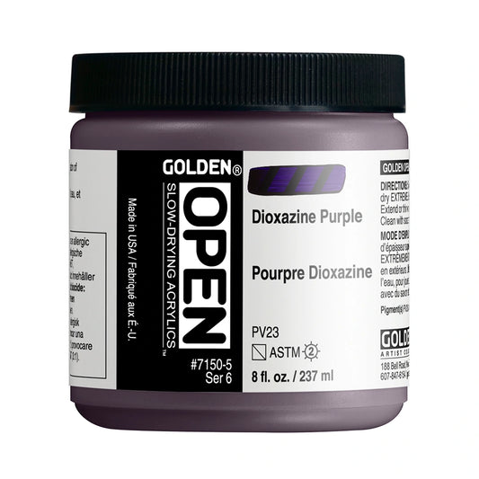 Golden Open Acrylics 237ml Dioxazine Purple