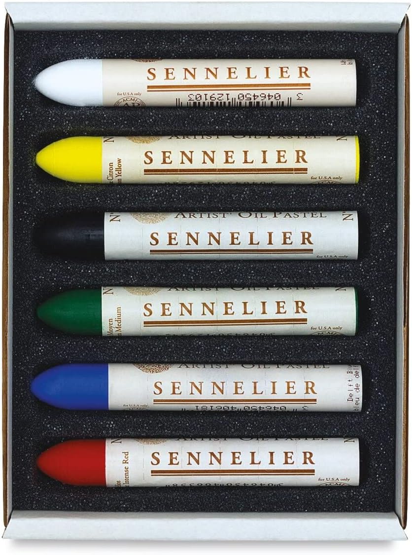 Sennelier Oil Pastel Set 6 Intro