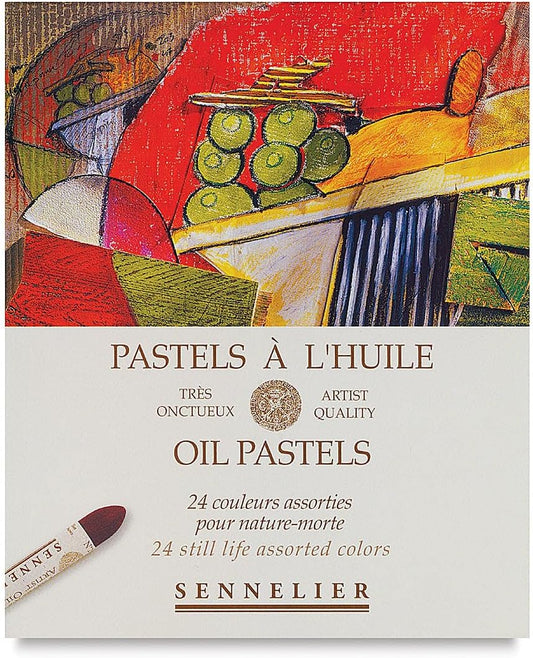 Sennelier Oil Pastel Set 24 Still Life