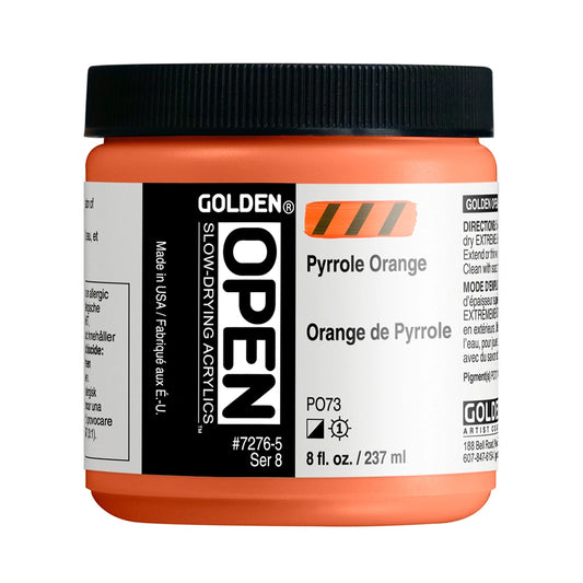 Golden Open Acrylics 237ml Pyrrole Orange