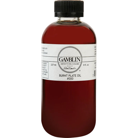 Gamblin Burnt Plate Oil #2 237ml