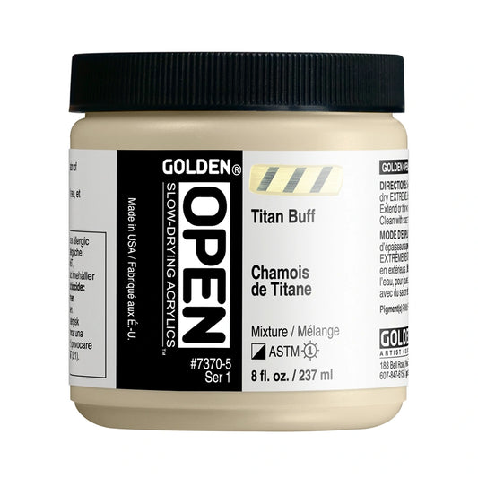 Golden Open Acrylics 237ml Titan Buff