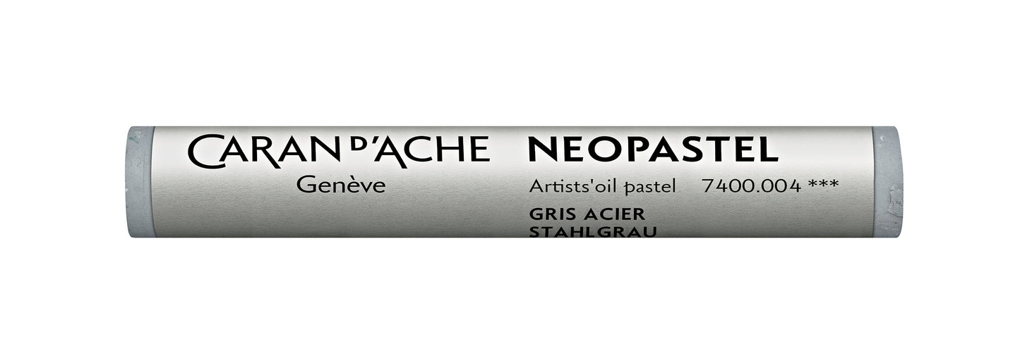Caran d'Ache Oil Neopastel 004 Steel Grey