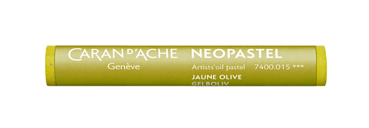 Caran d'Ache Oil Neopastel 015 Olive Yellow