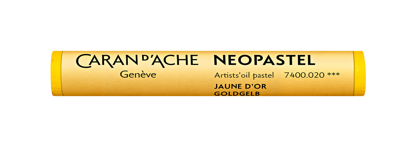 Caran d'Ache Oil Neopastel 020 Golden Yellow