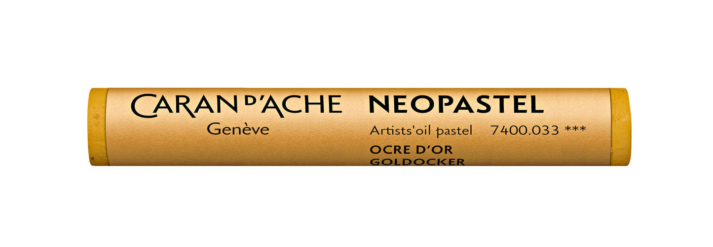 Caran d'Ache Oil Neopastel 033 Golden Ochre