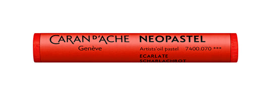 Caran d'Ache Oil Neopastel 070 Scarlet