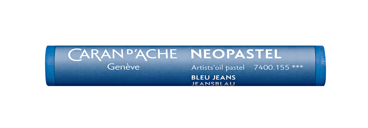 Caran d'Ache Oil Neopastel 155 Blue Jeans