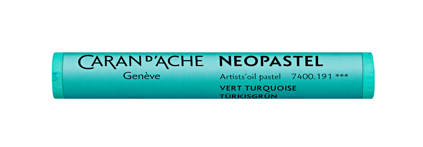 Caran d'Ache Oil Neopastel 191 Turquoise Green