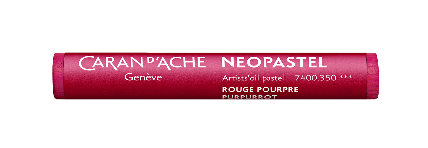 Caran d'Ache Oil Neopastel 350 Purplish Red