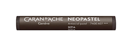 Caran d'Ache Oil Neopastel 407 Sepia