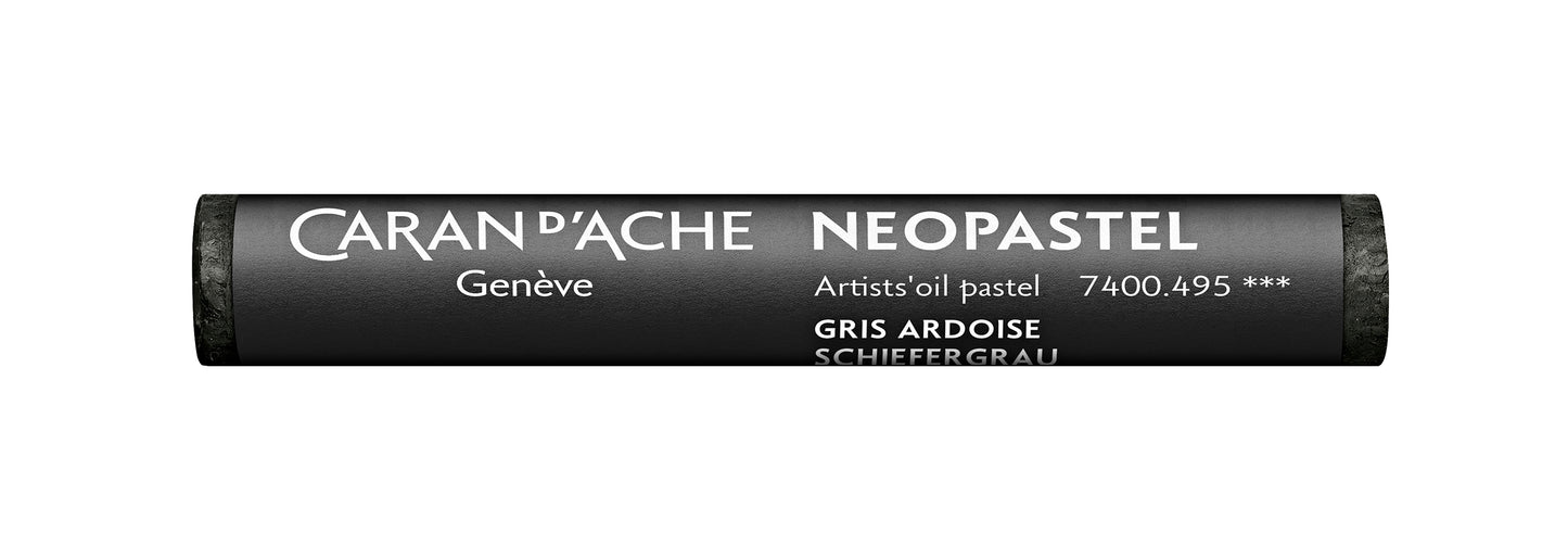 Caran d'Ache Oil Neopastel 495 Slate Grey