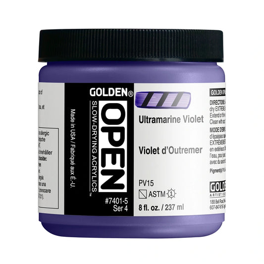 Golden Open Acrylics 237ml Ultramarine Violet