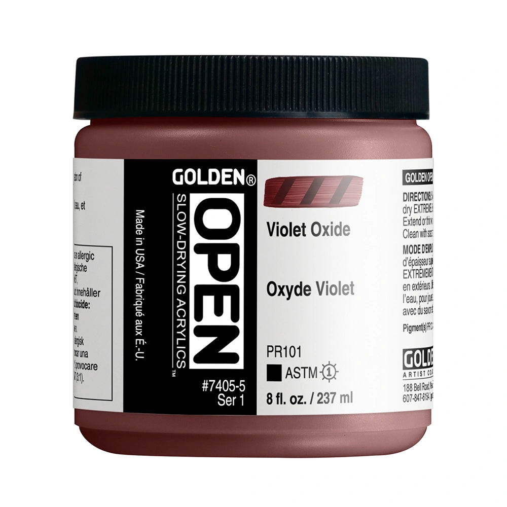 Golden Open Acrylics 237ml Violet Oxide