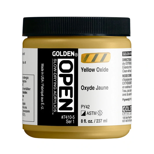 Golden Open Acrylics 237ml Yellow Oxide