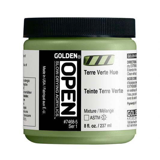 Golden Open Acrylics 237ml Terre Verte Hue