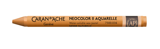 Caran d'Ache Neocolor II Water-Soluble Wax Pastel 036 Raw Sienna