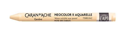 Caran d'Ache Neocolor II Water-Soluble Wax Pastel 042 Flesh / Desert Rose