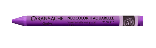 Caran d'Ache Neocolor II Water-Soluble Wax Pastel 110 Lilac