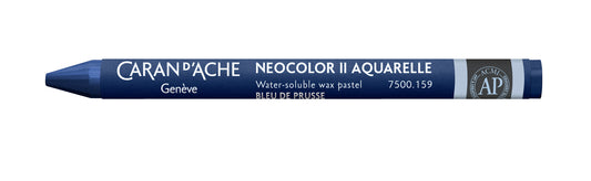 Caran d'Ache Neocolor II Water-Soluble Wax Pastel 159 Prussian Blue