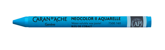 Caran d'Ache Neocolor II Water-Soluble Wax Pastel 160 Cobalt Blue