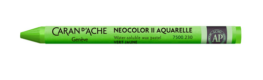 Caran d'Ache Neocolor II Water-Soluble Wax Pastel 230 Yellow Green